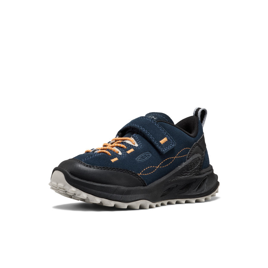 Little Kids' Jasper Zionic Sneaker | Naval Academy/Flame Orange - Image 3