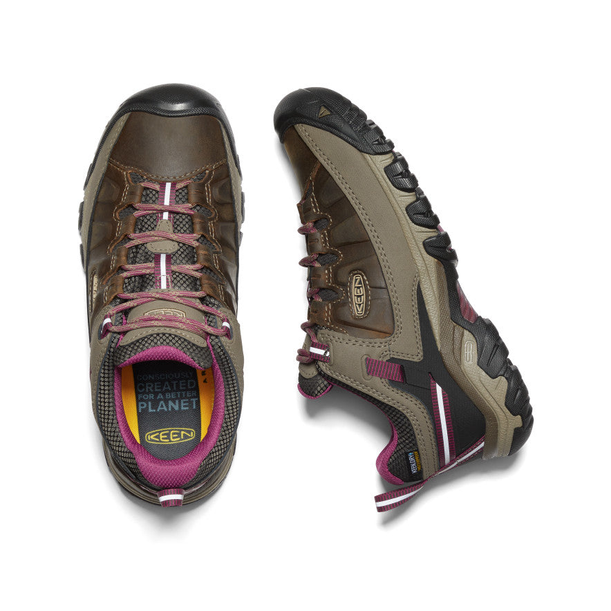 Women's Targhee III Waterproof | Weiss/Boysenberry - Image 4