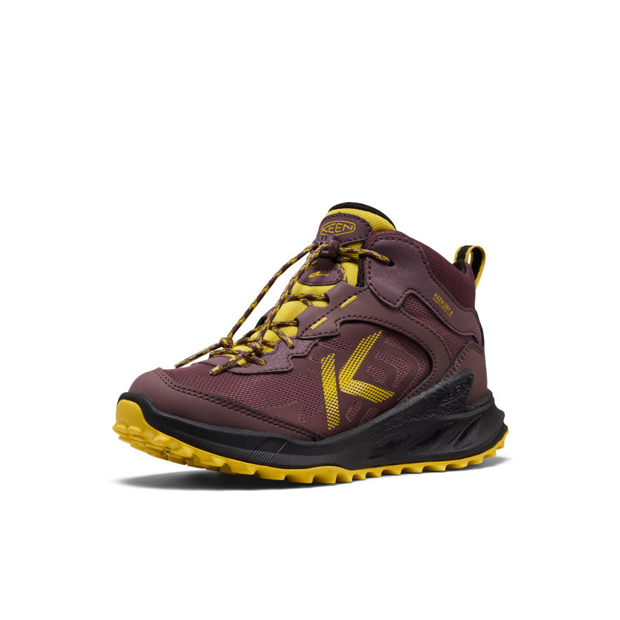 Big Kids' Zionic Waterproof Boot | Huckleberry/Mango Mint - Image 3