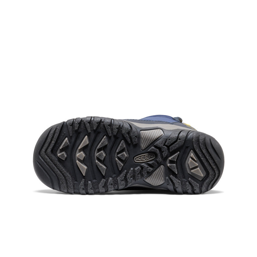 Big Kids' Puffrider Waterproof Winter Boot | Naval Academy/Mango Mint - Image 6