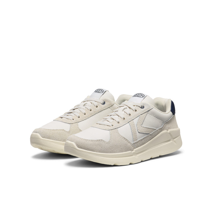 Women's KM2 Leather Jogger | Birch/Naval Academy - Image 2