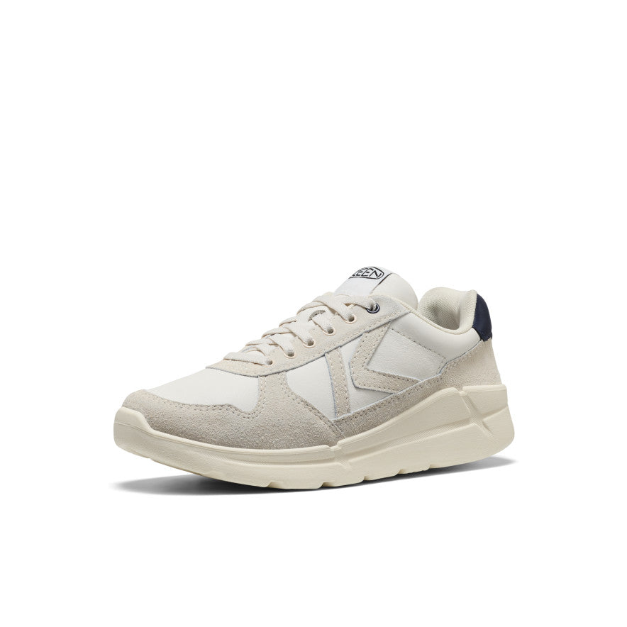 Women's KM2 Leather Jogger | Birch/Naval Academy - Image 3