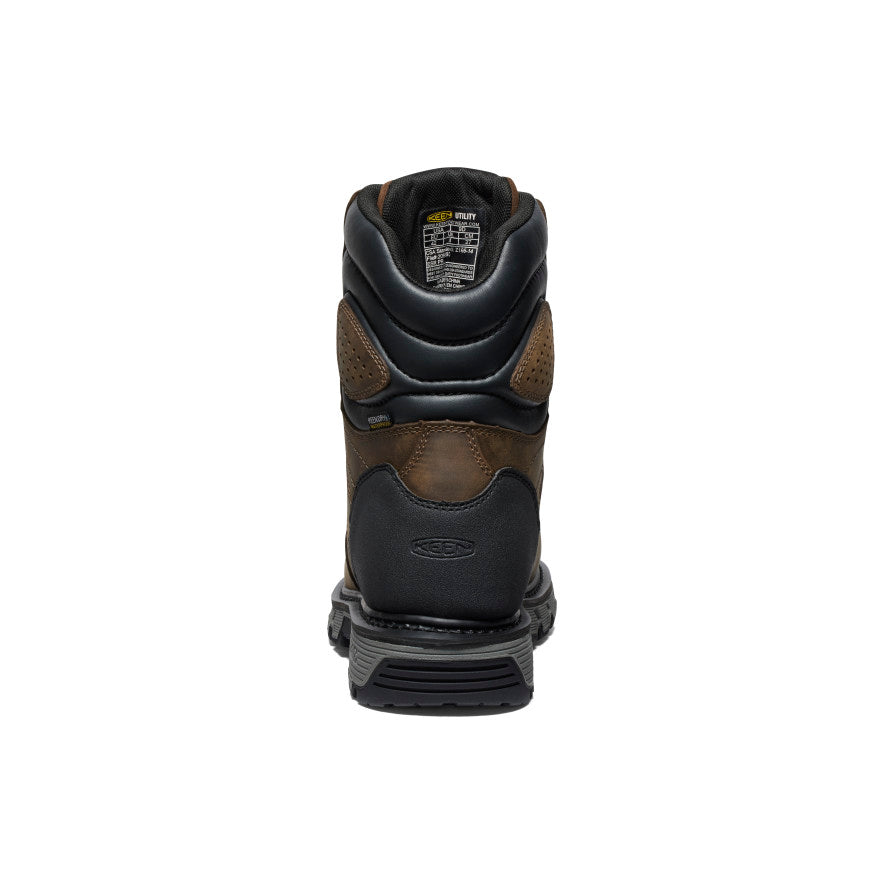 Men's CSA Camden 8 Waterproof Boot (Carbon Toe) | Dark Earth/Black - Image 5
