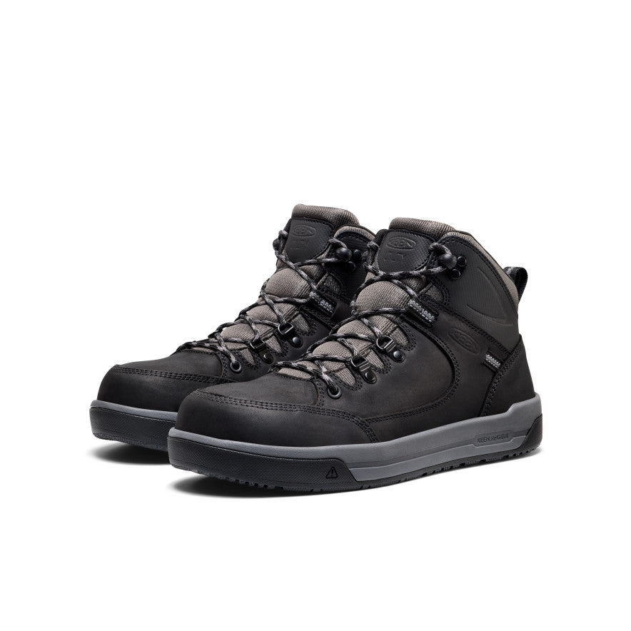 Men's Gibson Hiker Work Boot (Carbon Toe) | Black/Magnet - Image 2