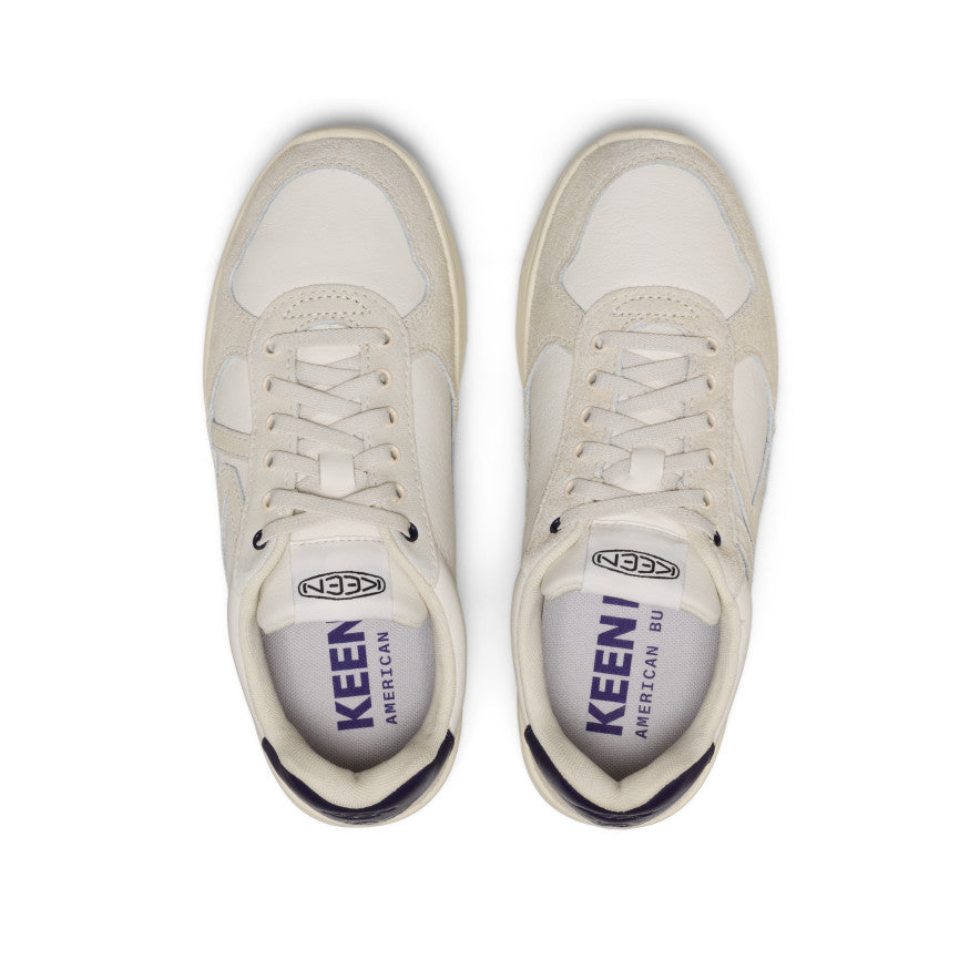 Women's KM2 Leather Jogger | Birch/Naval Academy - Image 5