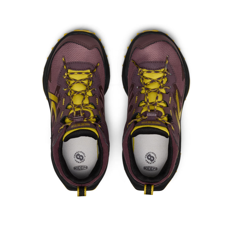Big Kids' Zionic Waterproof Boot | Huckleberry/Mango Mint - Image 4