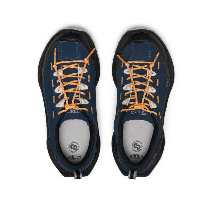 Big Kids' Jasper Zionic Sneaker | Naval Academy/Flame Orange - Image 4
