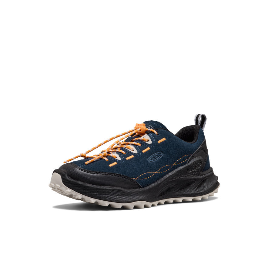 Big Kids' Jasper Zionic Sneaker | Naval Academy/Flame Orange - Image 3