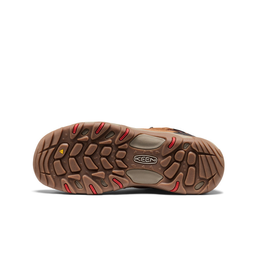 Men's Koven Waterproof Hiking Boot | Bison/Mars Red - Image 6