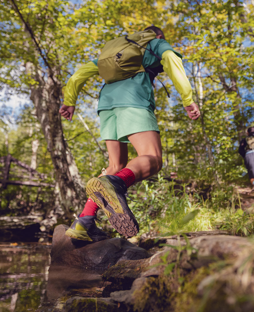 Men's Targhee Apex Waterproof Hiking Boot | Brindle/Safari - Image 9