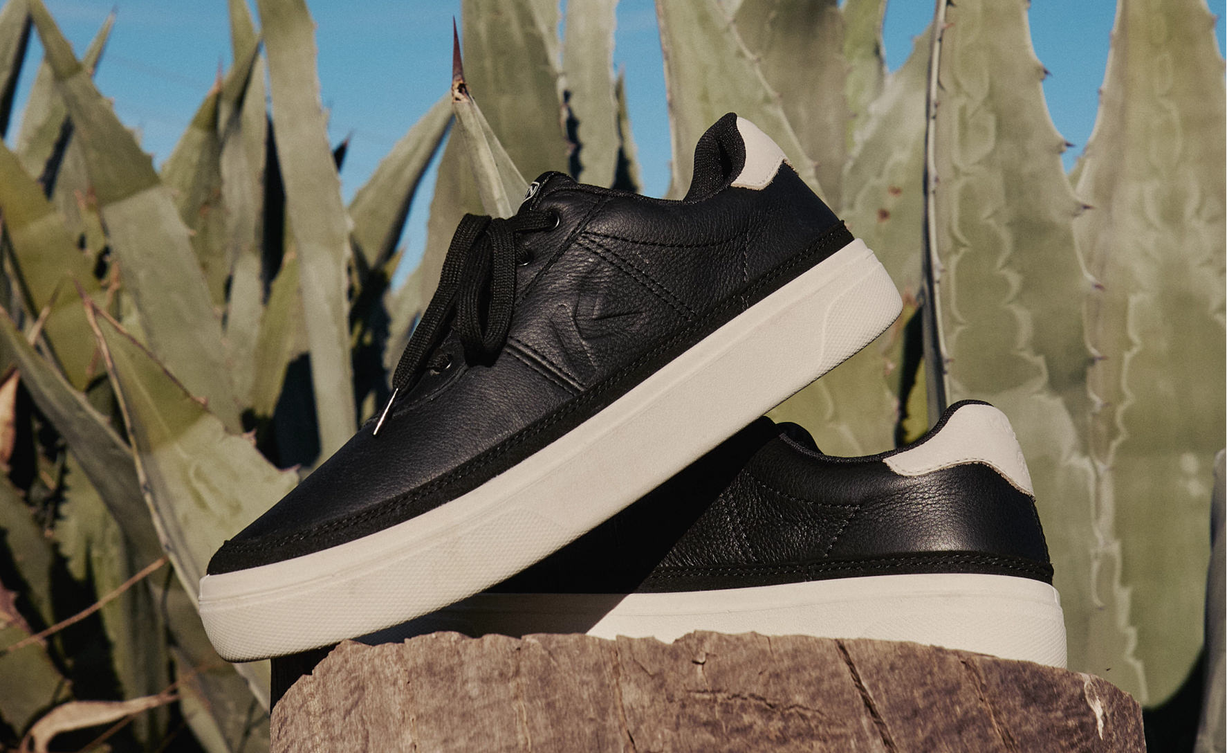 Women's KM4 Leather Sneaker | Huckleberry/Birch - Image 7