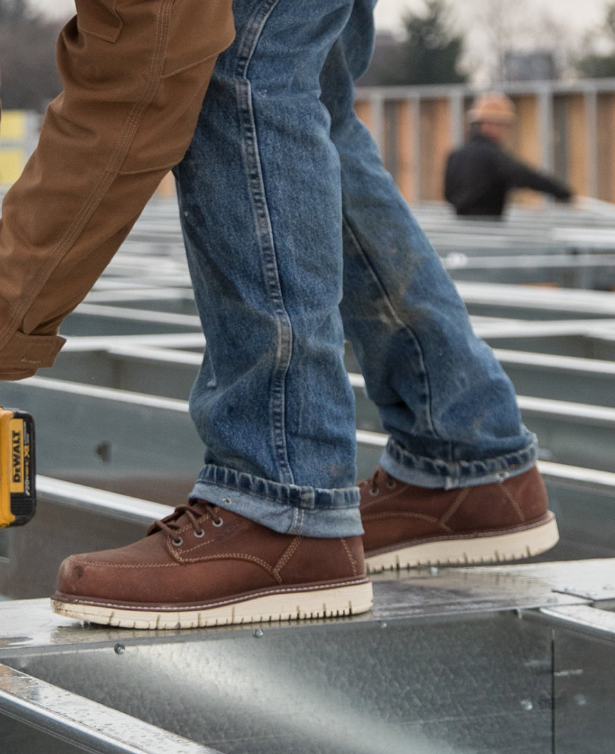 Men's San Jose 6 Boot (Soft Toe) | Gingerbread/Off White - Image 7