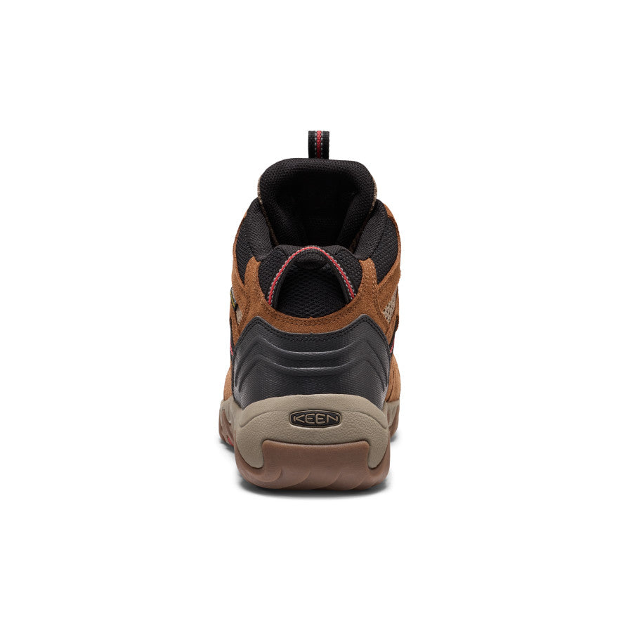 Men's Koven Waterproof Hiking Boot | Bison/Mars Red - Image 5