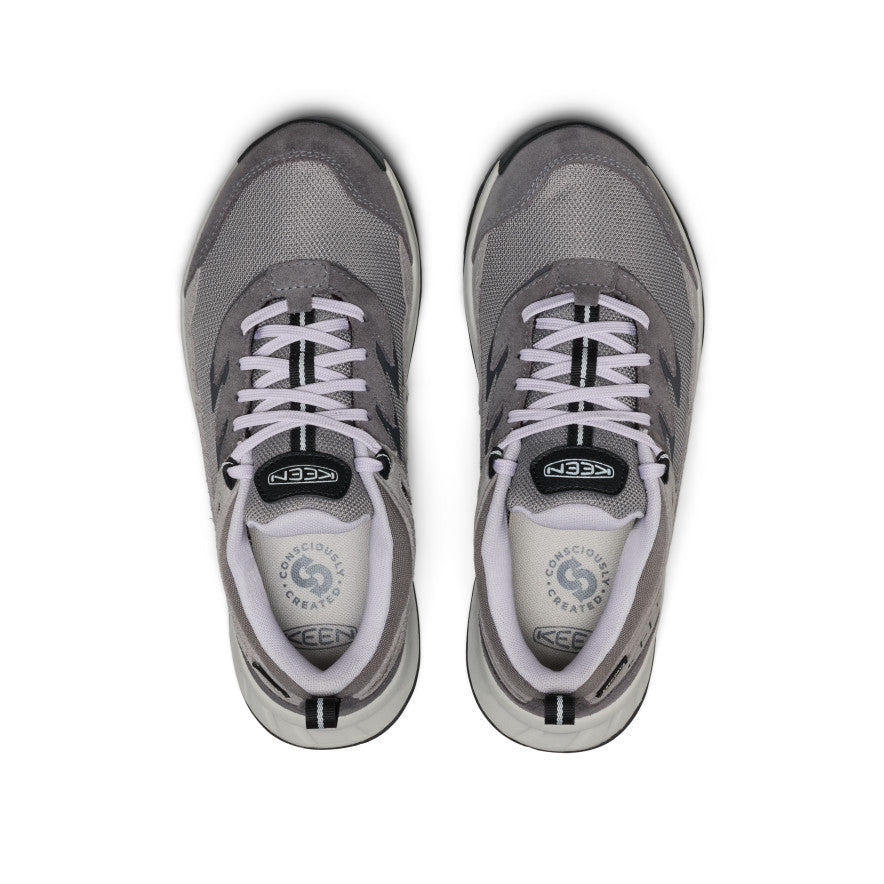 Women's Hightrail Waterproof Hiking Shoe | Steel Grey/Thistle - Image 4