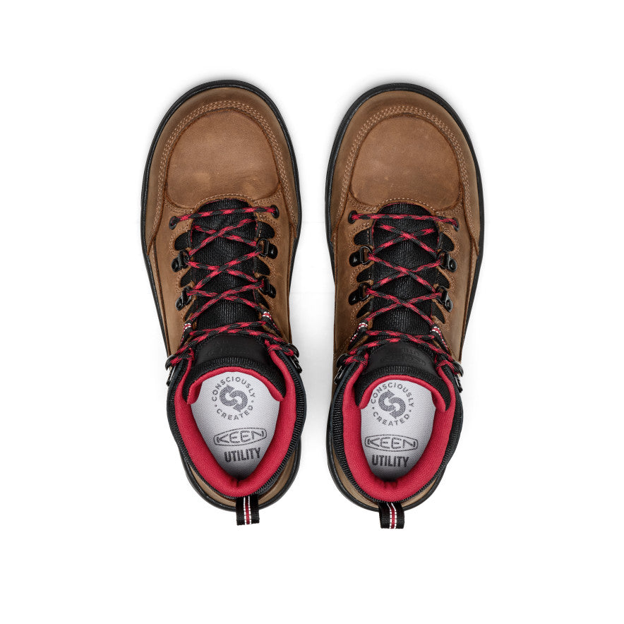 Men's Gibson Hiker Work Boot (Carbon Toe) | Bison/Black - Image 4