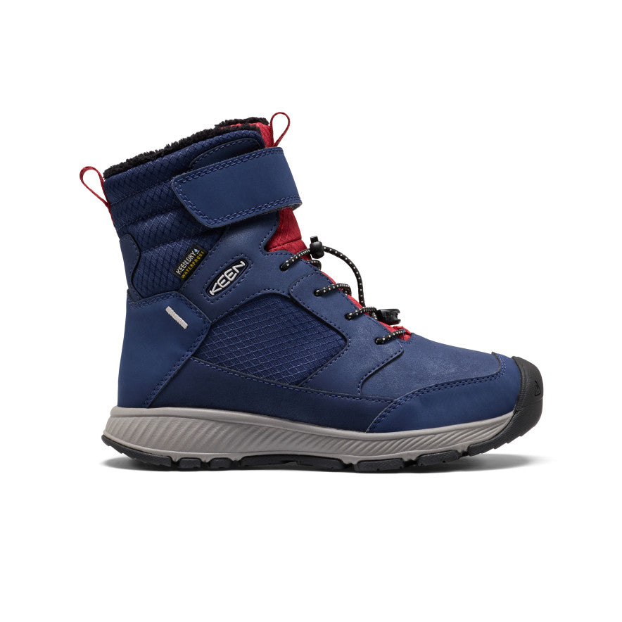 Big Kids' Skua Waterproof Winter Boot  |  Naval Academy/Garnet