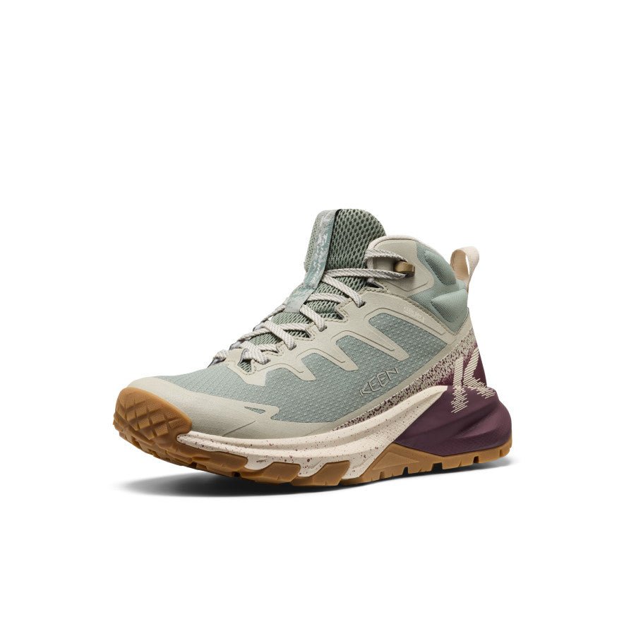 Women's Targhee Apex Waterproof Hiking Boot | Lily Pad/Fig - Image 3