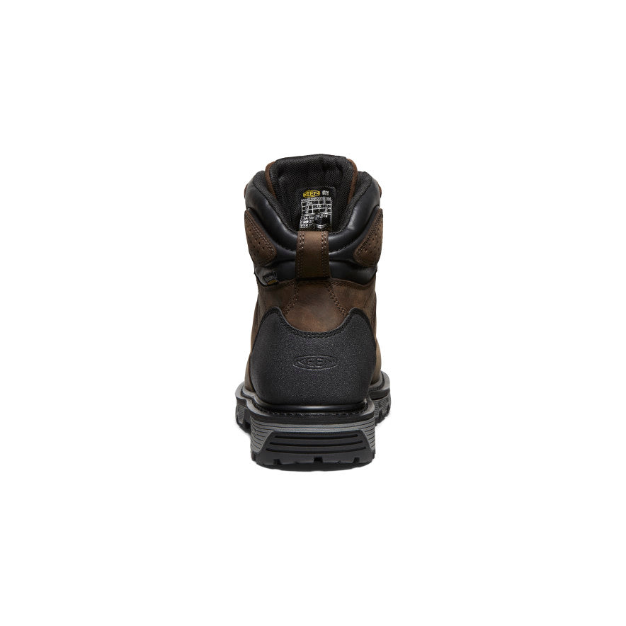 Men's CSA Camden 6 Waterproof Boot (Carbon Toe) | Dark Earth/Black - Image 5
